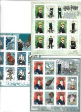 FRANCE 2007 Série Harry Potter Autoadhésif F114 à 116 Neuf sans charnière Luxe