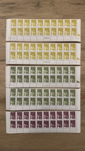 Timbre blocs 20 timbres - 5,