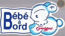 Autocollant. Lait bébé