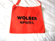 SAC RAVITAILLEMENT MUSETTE BAG TEAM WOLBER SPIDEL CYCLISME TOUR FRANCE 1982-1983
