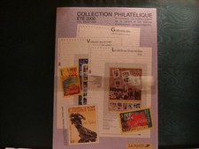 POCHETTE COLLECTION PHILATELIQUE ETE 2000 30 Timbres Neufs