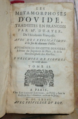 Les métamorphoses ovide - les, (2
