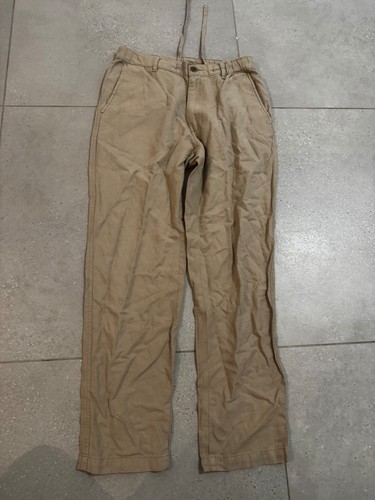 Pantalon beige uniqlo très - pantalon,