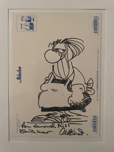 Dessin original des - , bidochons