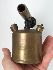 Lampe a souder ancienne chalumeau canon de 75 L. M. paris SGDG