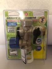 SOMATHERM Groupe de Sécurité NF siège laiton pour eau douce, vertical (212.1)