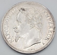 Monnaie (Argent) : 5 Francs