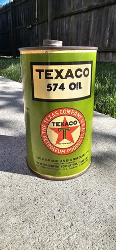 Texaco vintage 574 oil - texaco,