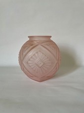 Vase boule Art Déco en verre