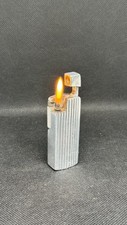 Vintage 1950s Petrol Lighter QUERCIA COMMODORE France Aluminum Rare