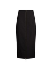 Jupe Longue Liu Jo Femme, En Tissu Technique Stretch, Couleur Noire.