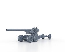 US WWII - M1A1 GUN LONG TOM 155mm (transport) - 1/56 1/72 1/87 1/100 3D PRINTED
