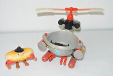 Food Fighter vintage - Heli Fighter Fry Chopper + Hod dog figure - Mattel (C102)