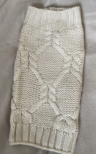 Pull chien beige - pull, taille