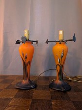 Paires De Lampes En Pâte De