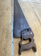 Scie OUTIL ANCIEN  old tool / OUTIL ANCIEN Américain Warranted Supérior N.104