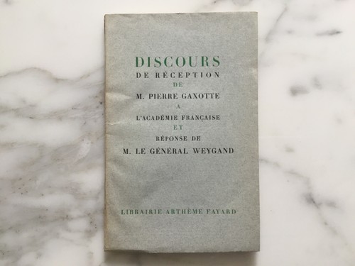 Academie francaise discours - academie,