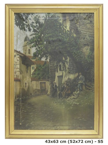 Tableau ancienne restaurer - ancienne,