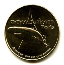 75016 Aquarium de Paris, Cinéaqua, Le requin, 2015, Monnaie de Paris