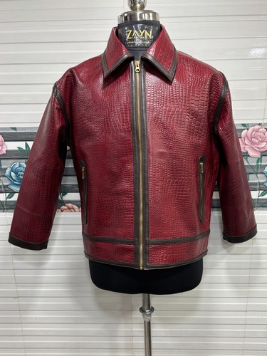 Veste cuir vache - en, de