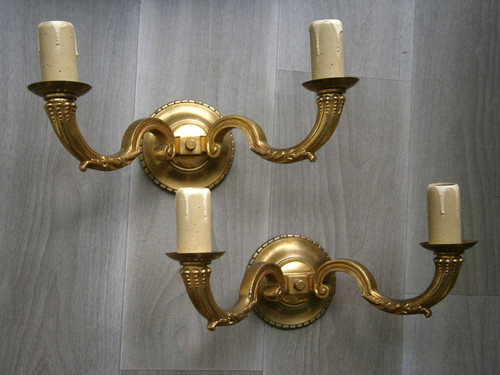 Pair large wall lamp design - large,