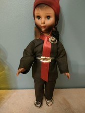 Poupée ancienne, Plastique Mou Hauteur 30 Cm  Ramoneur Je Porte Bonheur 