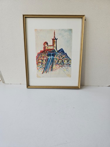 Tableau pastel notre dame - tableau,