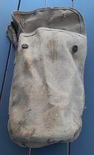 WW2 Etui de transport Masque à Gaz France DP en toile 1939-1940 ORIGINAL