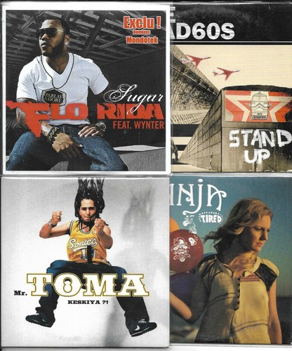 Lot singles collector flo - vi,
