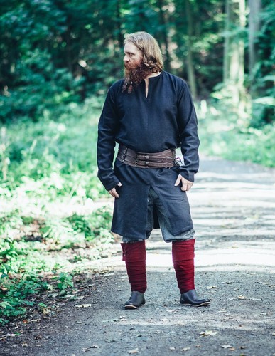Viking tunique longue noir - viking,