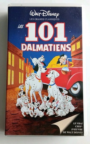 Les 101 dalmatiens cassette - dalmatiens,