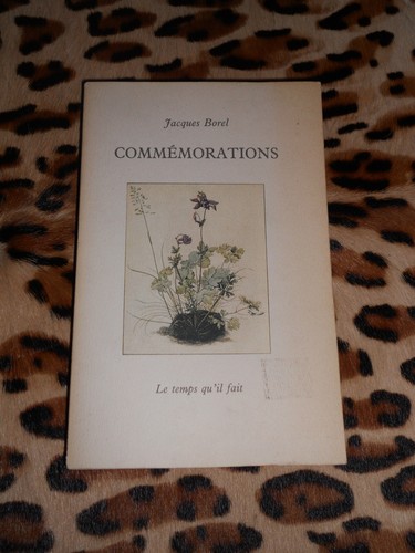 Commemorations jacques borel - commemorations,