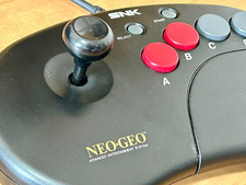 Neo Geo Controller Stick Pro Arcade Joystick AES CD NGCD CDZ testé au Japon