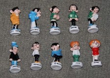 Série complète de 10 fèves