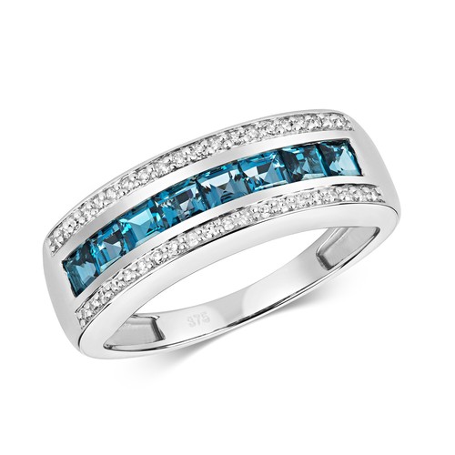 Bague blanc carat et - bague,