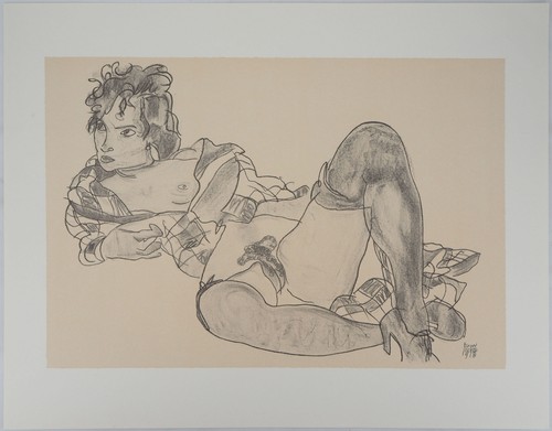 Egon schiele nu - nu, aux