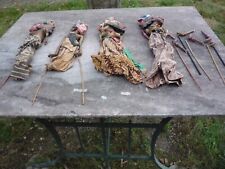 Grande MARIONNETTE Indonésienne  en Bois Et Tissus - JAVA - 55cm à 67 cm