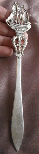Ouvre lettres argent massif - ,