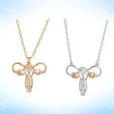  2 Pcs Collier D Allaitement Pendant Pendentif Accessoires Pour Colliers