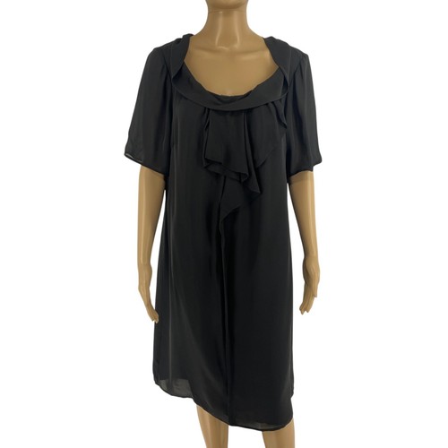 Robe midi manches courtes - robe, À