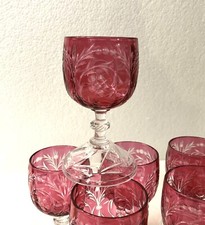 1 verre à vin du Rhin cristal