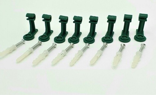 Clips mural avec vis - clips,