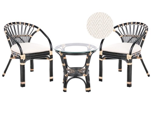 Ensemble pour bistro rotin - ensemble,