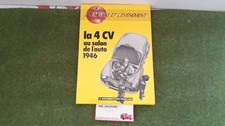 LIVRE RENAULT LA 4 CV AU SALON