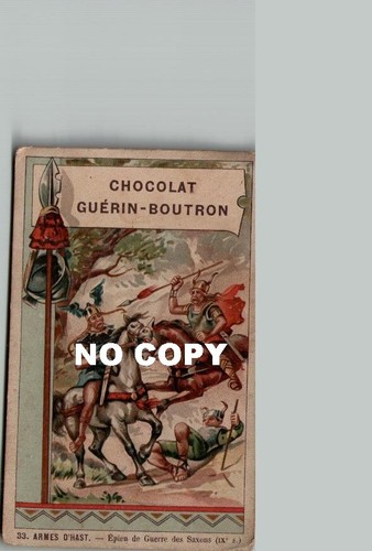 Chromo chocolat guerin - chromo,
