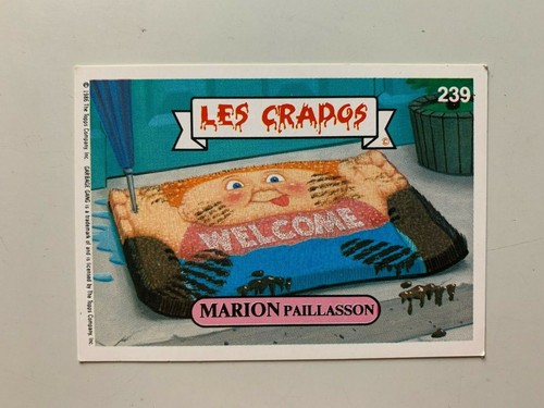 Sticker vintage les crados - vintage,