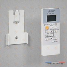 Support Mural pour télécommande climatisation compatible Mitsubishi RH18A