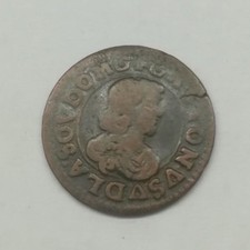 Double tournois 1642 gaston - double,