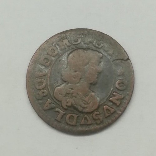 Double tournois 1642 gaston - 1642,