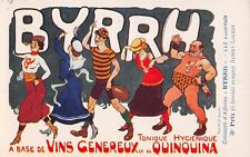 CPA CONCOURS D'AFFICHES BYRRH